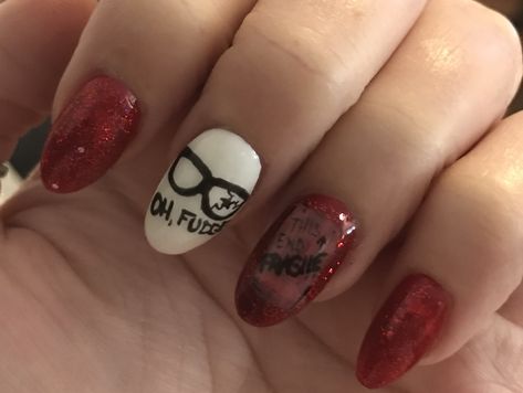 Christmas Story Nails, Polish Ideas, Christmas Story, A Christmas Story, Nails Nails, Side Hustle, Nail Ideas, Nail Polish, Nail Art