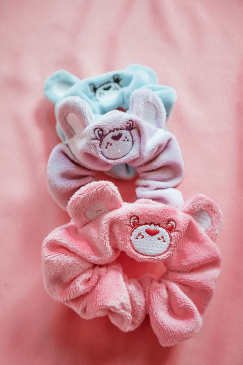 🌈🐻☁️💜💙💗 #HungryHipsters #carebears #scrunchies #styleinspo #throwback #90s Care Bears Accessories, Care Bear Accessories, Kawaii Scrunchies, Care Bears Vintage, Kawaii Accessories, Hair Scrunchies, Little Outfits, Care Bear, Care Bears