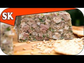 Pork Brawn Recipe, Souse Meat Recipe, Head Cheese Recipe, Hog Head Cheese Recipe, Souse Meat, Hog's Head Cheese, Souse Recipe, Curing Meat, Head Cheese