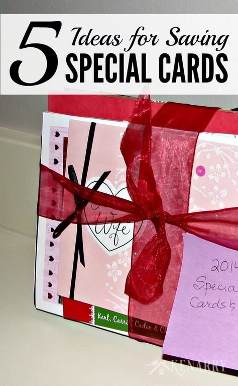 Keeping Special Cards and Notes: 5 Tips and Ideas Saving Cards, Greeting Card Book, Greeting Card Organizer, Greeting Card Storage, Old Birthday Cards, Old Greeting Cards, Special Birthday Cards, Old Cards, Greeting Card Craft