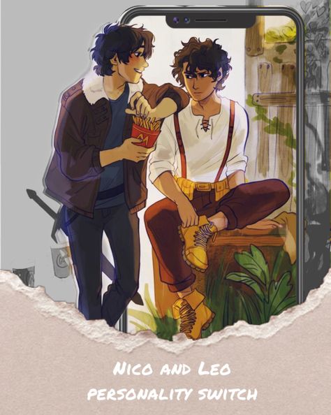 Leo And Nico, Zio Rick, Rick Riordan Series, Dibujos Percy Jackson, Jason Grace, Percy Jackson Fan Art, Percy Jackson Characters, Magnus Chase, Percy Jackson Memes