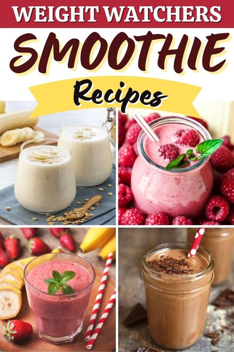 Smoothie King Recipes, Pregnancy Breakfast, Coffee Banana Smoothie, Banana Oatmeal Smoothie, Weight Watcher Smoothies, Smoothies Vegan, Chocolate Banana Smoothie, Pumpkin Pie Smoothie, Weight Watchers Smoothie Recipes