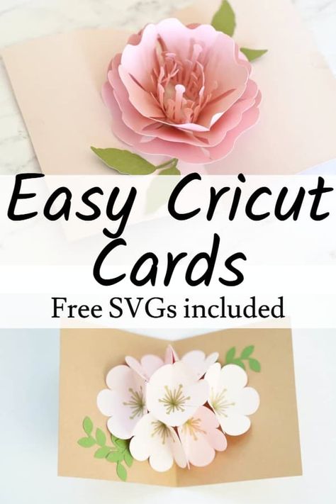 Cricut Card Designs, Cricut Birthday Cards, Cards Cricut, Cricut Birthday, Svg Templates, Joy Cards, Projets Cricut, Free Cricut, Cricut Projects Beginner