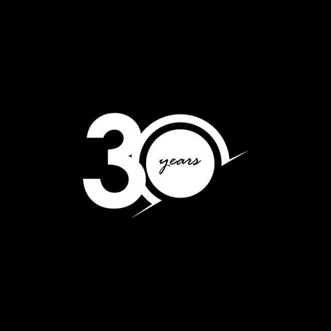 30 Years Anniversary Celebration Number White and Black Vector Template Design Illustration 30 Years Logo Design, 30 Years Anniversary Logo, 30 Anniversary Logo, 20th Anniversary Logo, 30 Years Anniversary, Pearl Anniversary, 30 Year Anniversary, 25 Year Anniversary, 20 Wedding Anniversary