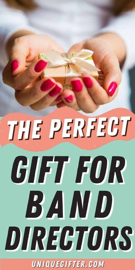 Gifts For Band Directors, Band Director Gifts From Seniors, Band Teacher Appreciation Gifts, Band Senior Night Gifts, Senior Band Gifts, Tracher Gifts, Band Camp Gifts, Band Director Gifts, Band Booster