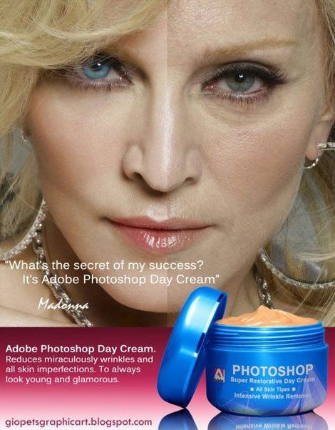 Photoshop - unrealistic beauty standards Image Illusion, Clever Advertising, 광고 디자인, Commercial Ads, Publicidad Creativa, Guerilla Marketing, Skin Imperfection, Beauty Cream, Beauty Standards