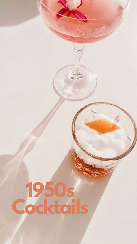 1950s Cocktails Cocktails To Make At Home, Watermelon Cocktail, Italian Cocktails, Classic Martini, Cocktails To Try, Cocktail Book, Hard Seltzer, Delicious Cocktails, Cocktail Making