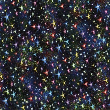 Wholesale Fabric Suppliers, Floating In Space, Timeless Treasures Fabric, Twinkling Stars, Colorful Space, Space Odyssey, Twinkle Star, Space Stars, Michael Miller