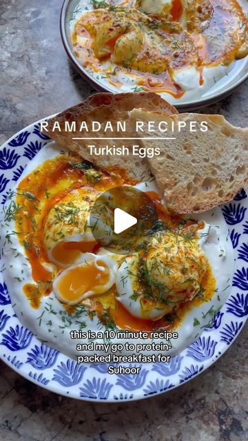 Zaynah | Ramadan Recipes on Instagram: "The ideal breakfast for Suhoor or breakfast - Turkish eggs with a Desi twist 🍳🌶️

✅ 10 minute recipe
✅ high protein
✅ nutritious & delicious 

Full written recipe is in my cookbook, Desified. Link to order in my bio. 

#ramadanrecipes #desified #turkisheggs #suhoor #suhoorrecipes #breakfastrecipes #highprotein #ramadanideas #zaynahsbakes" Desi Cooking Recipes, Ramadan Recipes Suhoor, Suhoor Recipes, Suhoor Ideas, Desi Breakfast, Date Recipes Desserts, Ideal Breakfast, Desi Recipes, Family Meal Prep