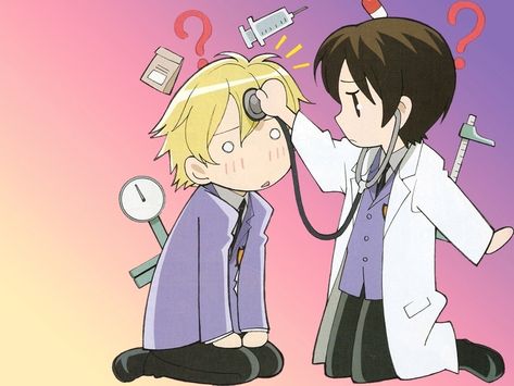 Haruhi and Tamaki ouran high school host club by unicorndomination ... Host Club, High School, Lab, Anime