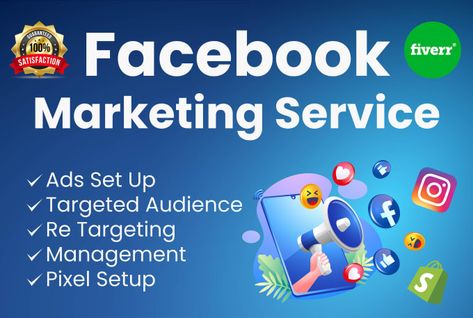 With proper Facebook Advertising, leads and sales can be achieved with very little budget at a shorter time frame because we are making use of targeted audiences. My Services : Facebook Business Page Creation, setup, and optimization Business manager creation, setup, and verification Ad account setup Create a Facebook ads campaign & Instagram ads Targeted Ad Setup Audience Research Manage and Optimize ads Pixel Installation and Tracking Re-targeting / Custom audience / Lookalike Facebook Ads Design, Facebook Ads Campaign, Instagram Ad Campaigns, Facebook Ads Manager, Ads Campaign, Social Media Marketing Manager, Instagram Advertising, Fb Ads, Facebook Advertising