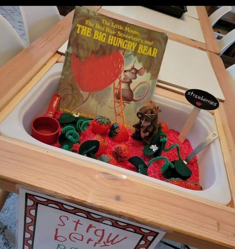 Sensory Bins, Story Book, Cup With Straw, I Miss You, Miss You