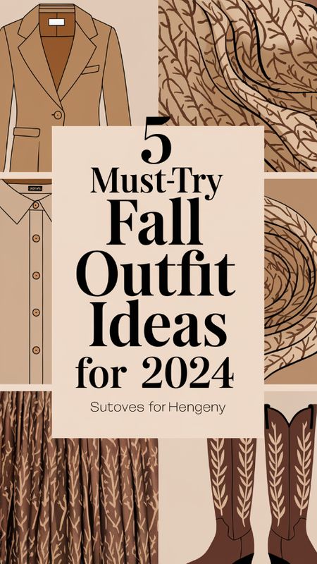 Elevate your autumn wardrobe with our '5 Must-Try Fall Outfit Ideas for 2024'! From cozy layers to trendy accessories, discover stylish looks that blend comfort and chic. Get ready to turn heads and embrace the beauty of fall fashion!  Click to explore your next favorite outfit! #FallFashion #OO Style For Fall 2024, November 2024 Outfits, Trendy Casual Outfits For Women 2024, Fall Outfits For Women 2024, Fall Trendy Outfits 2024, Thrift Fall Outfits, Boho Thanksgiving Outfit, Fall 2024 Fashion Trends Women 30s, Outfits For Fall 2024