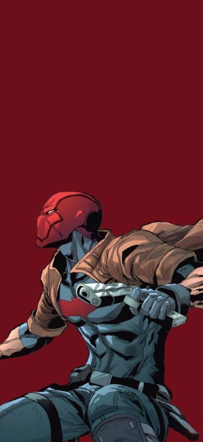 Red hood - red hood comic, red hood, red hood wallpaper, red hood costume, red hood dc, batman comic wallpaper Red Hood Comic Wallpaper, Dc Red Hood Wallpaper, The Red Hood Wallpaper, Red Hood Jason Todd Wallpaper, Redhood Fan Art, Redhood Dc Wallpaper, Red Hood Wallpaper Iphone, Red Hood Drawing, Red Hood Aesthetic