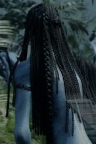 From Avatar 2009 Navi Hairstyles, Vi Aesthetic, Avatar 2009, Avatar Dr, Avatar 2, Avatar Characters, Avatar World, Clothing Ideas, Braided Hairstyles