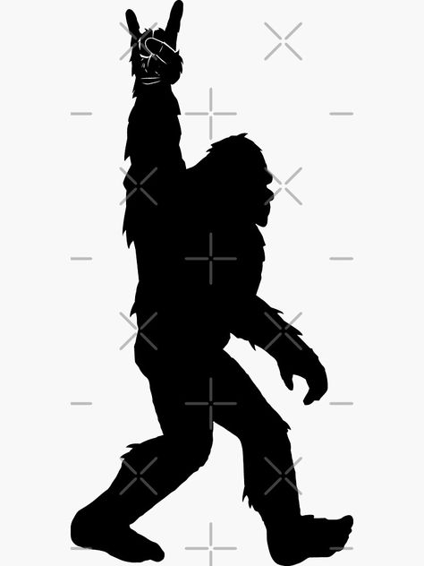 Bigfoot Svg Free, Bigfoot Tattoo For Women, Bigfoot Signs, Big Foot Drawing, Bigfoot Festival, Sasquatch Tattoo, Sasquatch Decal, Bigfoot Tattoo, Sasquatch Silhouette