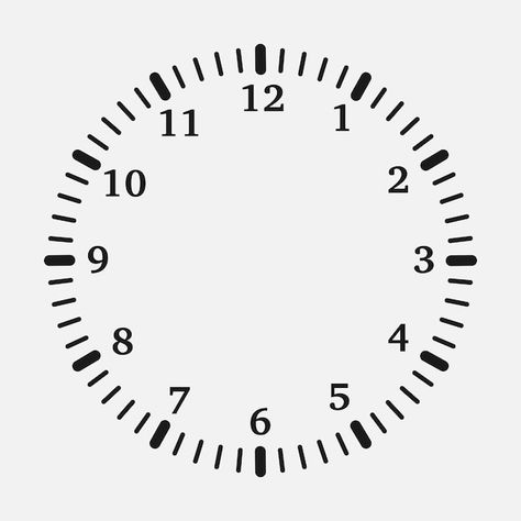 Clock face on a white background 12 hour... | Premium Vector #Freepik #vector #clock-face #watch-dial #clockwise #clock-dial Business Card Set, Clock Numbers, Premium Business Cards, Modern Business Cards Design, Cleaning Business Cards, Business Card Design Creative, Business Card Modern, Watch Dial, Countdown Timer