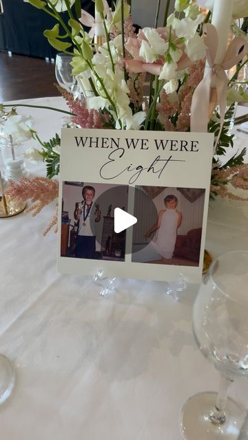 Stubton Hall on Instagram: "We are absolutely in LOVE with this idea from Saturdays wedding for your table names/numbers on your wedding breakfast tables! 😍👏🏼" Wedding Sign In Table Ideas, Joy Wedding Website, Table Name Ideas, Wedding Entry Table, Table Number Ideas, Breakfast Tables, Wedding Photo Display, Wedding Extras, Disney Inspired Wedding