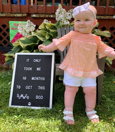 Milestone Letter Board Ideas, 10 Month Old Picture Ideas, 10 Month Picture Ideas, June Photoshoot Ideas, 10 Month Milestone Picture, 10 Month Old Milestones Photo Ideas, 10 Month Old Milestones, June Baby Monthly Picture, June Monthly Baby Photo