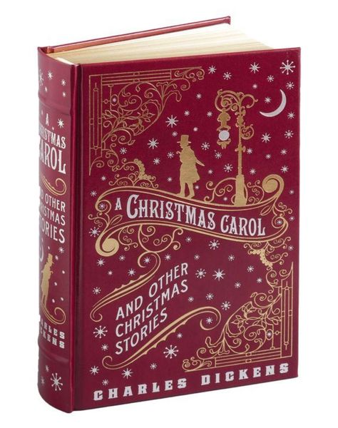 a christmas carol - Barnes and Noble Leatherbound Classic Collection A Christmas Carol Book, Christmas Carol Book, Charles Dickens Books, Charles Dickens Christmas, Little Dorrit, Illustration Art Nouveau, Christmas Stories, A Christmas Carol, Vintage Book Covers