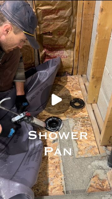 KLK Builds on Instagram: "🔊Shower Pan Install 🚿  . . . . . . #showerpan  @oatey_co  #sponsorme #homeimprovement  #homerenovation  #bathroomshower  #bathroom  #bathroomremodel  #bathroomrenovation  #bathroomdesign  #howto #diyshower #diy #fyp #asmr #asmrcommunity  #asmrsounds  #asmrvideo  #smallbathroomdesign  #smallbathroom  #oatey  #showerdrain  #tile #construction  #construccion  #construcción  #satisfying #realestate  #realestateinvesting  #fixandflip  #fixerupper" Diy Shower Installation, Diy Shower Pan, Building A Shower Pan, Shower Pan Installation, Tub To Shower Conversion, Shower Conversion, Shower Installation, Shower Bases, Diy Shower