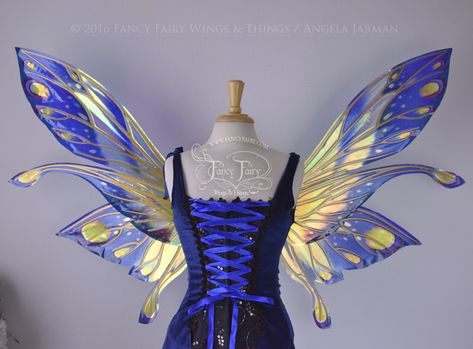 Gold Fairy Wings, Costume Fairy Wings, Iridescent Fairy Wings, Green Fairy Wings, Iridescent Fairy, Fairy Wings Costume, Fantasy Accessories, Create Character, Costume Wings