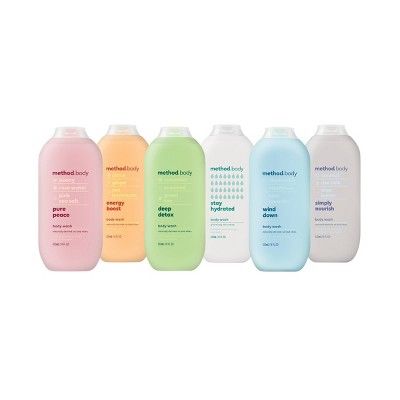 Body Wash Collection, Method Body Wash, Sephora Skin Care, Body Hygiene, Shower Skin Care, Body Washes, Bath And Body Care, Body Care Routine, Shower Routine