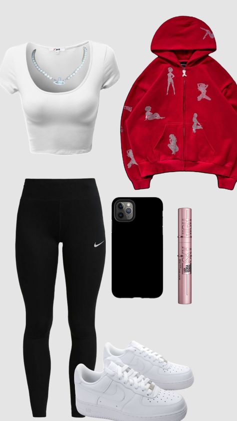 Chav Aesthetic Outfits, Outfits Shuffle, Outfit Ideas Baddie, Named Collective, Cute Nike Outfits, Cute Lazy Day Outfits, Trendy Outfits For Teens, Day Outfits, Swag Outfits For Girls