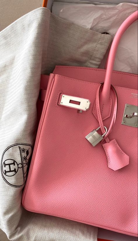 Fashion Shoes Heels, Fancy Bags, Everything Pink, Hermes Bags, Cute Bags, Hermes Bag, Hermes Birkin, Birkin Bag, Luxury Lifestyle