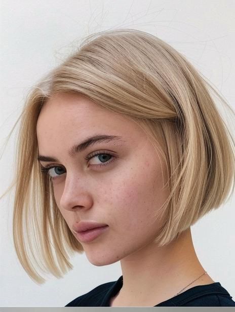 Chic Blonde Bob Hairstyles: Timeless Styles for Every Occasion Blonde Short Bob Hair, Short Bob Hairstyles Straight, Short Pixie Haircuts Blonde, Blonde Micro Bob, Short Blonde Hair 2024, Blond Short Bob, Very Short Blonde Hair, French Bob Blonde, Short Haircut Blonde