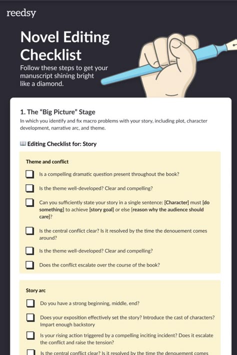 Novel editing checklist. Follow these steps to get your manuscript shining bright like a diamond. Novel Editing, Beta Reader, Novel Tips, Editing Checklist, Plot Structure, Writing Checklist, Nonfiction Writing, Writing Instruction, Book Editing