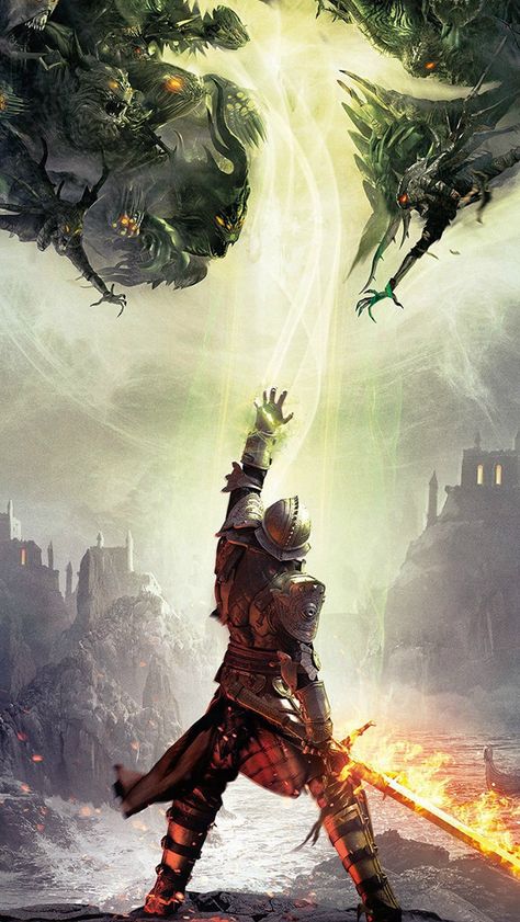 Dragon Age Inquisition Game Illust Art #iPhone #5s #wallpaper Dragon Age Wallpaper, Dragon Age Characters, Iphone 5s Wallpaper, Dragon Age 3, Dragon Age Series, Dragon Age Games, Dragon Age 2, Dragon Age Origins, Iphone Video