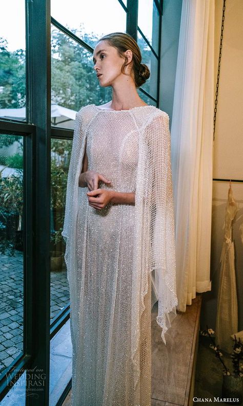 Chana Marelus Wedding Dress, Bridal Kaftan, Kaftan Wedding Dress, Chana Marelus, Kaftan Wedding, Artemis Goddess, Wedding Inspirasi, Bride Fashion, Bridal Cape