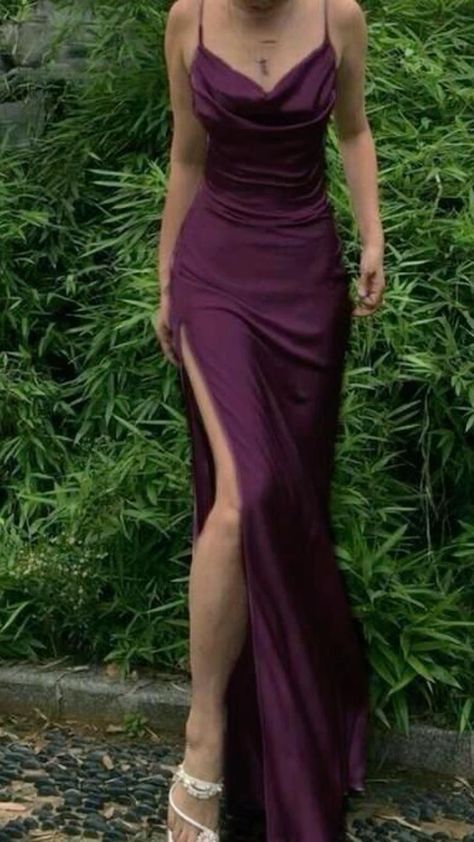 Dark Purple Dresses, Mermaid Prom Dresses Lace, 파티 드레스, Spaghetti Strap Prom Dress, Purple Prom Dress, Floor Length Prom Dresses, Satin Evening Dresses, Sequin Prom Dresses, Prom Dress Inspiration