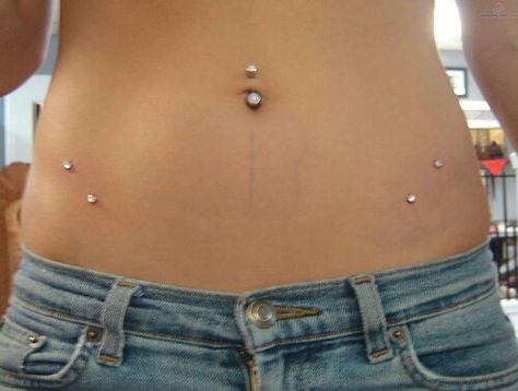 Double hip dermal, belly button piercing, dermals, hip dermals, piercings Hip Dermal Piercing, Hip Piercings, Hip Piercing, Dimple Piercing, Surface Piercing, Bellybutton Piercings, Belly Button Piercing Jewelry, Belly Piercing Jewelry, Cool Piercings