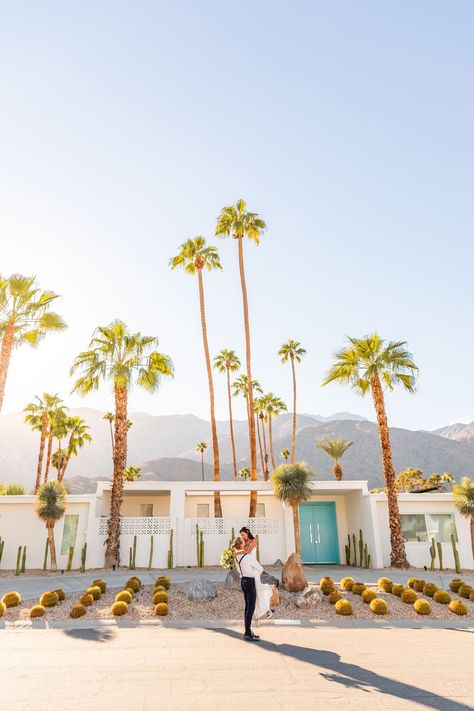 Jackie   Hank | Palm Springs Elopement Palm Springs California Aesthetic, Palm Springs Elopement, Palm Springs Wedding Photography, Fun Elopement, Palm Springs California, Palm Springs Wedding, Pregnant Couple, Courthouse Wedding, Elopement Ideas