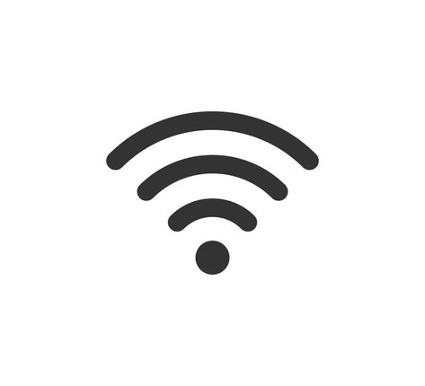 Wi Fi icon. Wifi signal icon. Wireless internet connection signal. Vector illustration isolated on white background Wifi Logo, Wifi Icon, Unique Henna, Cute Home Screen Wallpaper, Internet Icon, Cute Home Screens, Apple Icon, Wifi Signal, Wireless Internet