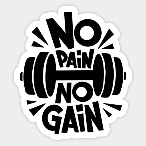 Funny Laptop Stickers, Joe Black, Old School Fashion, Design Jersey, Stickers Shop, No Pain No Gain, Cute Laptop Stickers, Motivational Sticker, Gym Quote