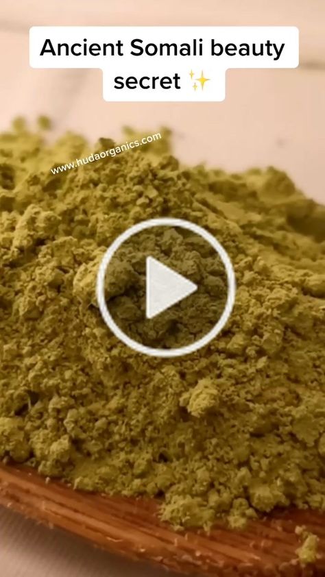 Huda Organics (@hudaorganics_) has created a short video on TikTok with music original sound. | Nature’s best kept secret is Qasil Powder #qasil #skincare #diyfacemask #somali #somalitiktok | Ancient Somali beauty secret ✨ | www.hudaorganics.com | Qasil Powder - comes from the leaves of the gob tree that’s dried and finely crushed and made into a fine powder 🍃 | ... Qasil Powder Benefits, Ancient Somali, Qasil Powder, Somali Beauty, Brand Video, Branded Video, Soap Base, Best Kept Secret, Facial Cream