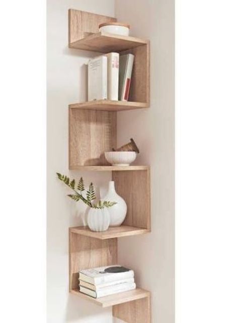 Corner Wall Shelves, Room Furniture Design, Living Room Door, Regal Design, Room Door Design, Wall Shelves Design, Room Shelves, Trendy Living Rooms, Furniture Design Living Room