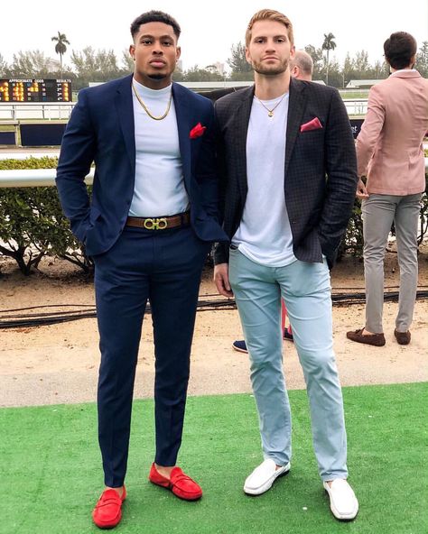 Happy birthday bro!! That much closer to 30 and instead of Colombia you decide to have us spend money at this horse race. But it’s your… Horse Races Outfit, Derby Outfits For Men, Caesar Chukwuma, Jockey Costume, Horse Race Outfit, Happy Birthday Bro, Men's Uniform, Mens Fancy Dress, Race Outfit