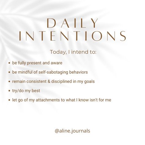 Colors And Intentions, Intention For The Day Example, Todays Intentions Examples, New Week Intentions, Examples Of Intentions, Weekly Intentions Journal, Weekly Intentions Ideas, Positive Intentions For The Day, Setting Intentions For The Day