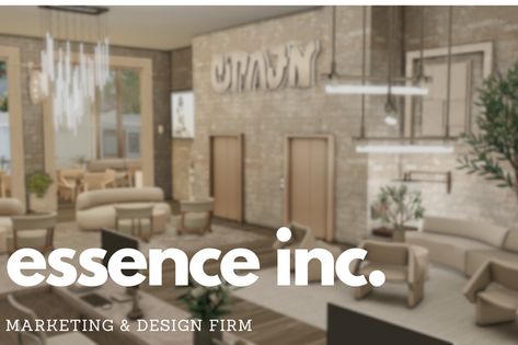 Essence Inc. 🤍 (download) | cxseysims Sims 4 Business Lots, Sims 4 Rich House Cc, Sims 4 Modeling Agency, Sims 4 Salon Build, Sims 4 Law Firm, Sims 4 Beauty Salon, Sims 4 Build Download, Sims 4 Office Building, Sims 4 Business