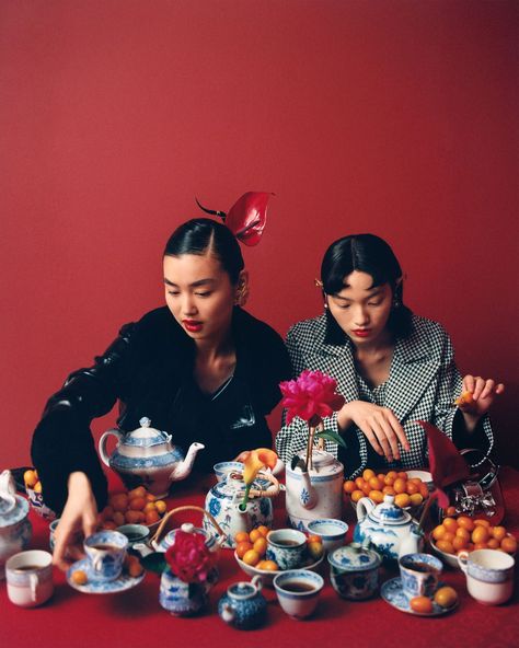 Self-Portrait Unveils Lunar New Year Campaign | Hypebae New Year Campaign, Lunar New Year 2023, New Year Photoshoot, Retail Inspiration, Lunar Year, Campaign Fashion, New Year 2023, Film Inspiration, Year Of The Rabbit