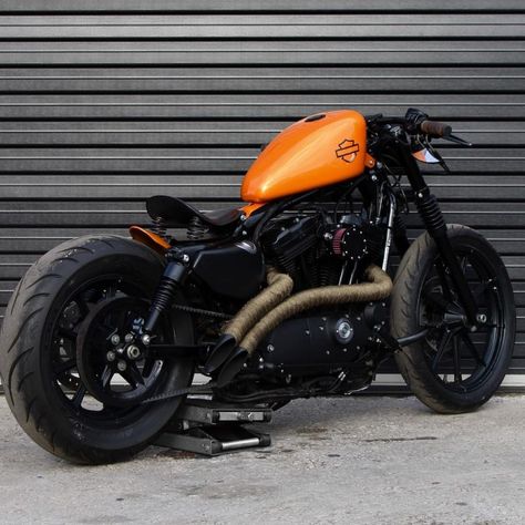 Harley Sportster 48, Hd Sportster, Sportster Motorcycle, Custom Motorcycles Bobber, Harley Davidson Sportster 883, Sportster Iron, Sportster Bobber, Cafe Racer Design, Harley Davidson Iron 883