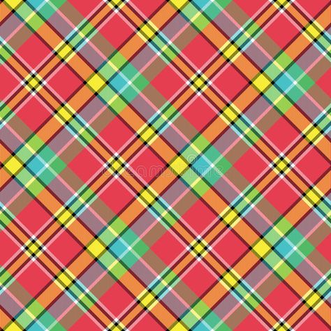 Madras bright color tartan seamless fabric texture royalty free illustration Vinyl On Wall, Madras Checks, Seamless Fabric Texture, Textile Pattern Design Fashion, Temporary Decorating, Glitter Heat Transfer Vinyl, Madras Plaid, Textile Pattern Design, Tartan Fabric