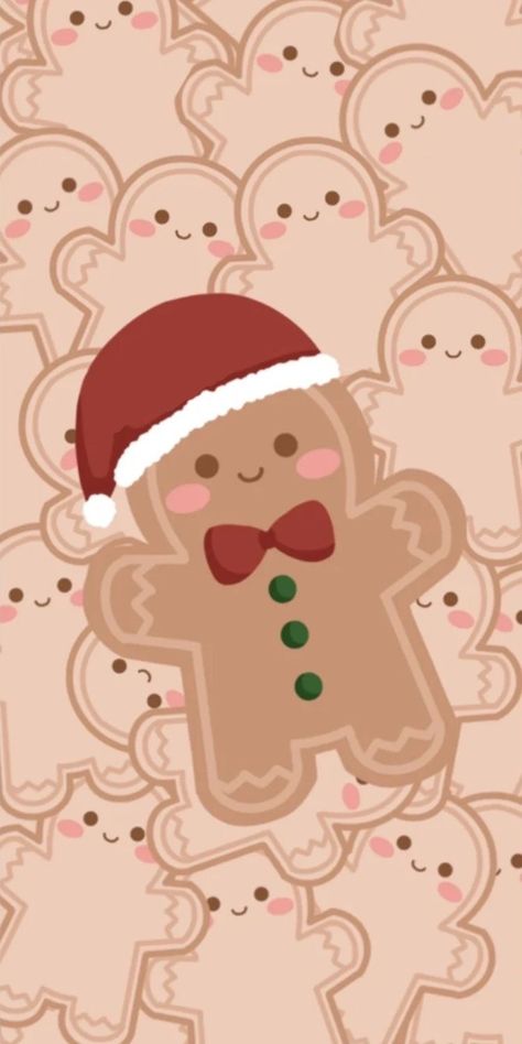 Cute Gingerbread Wallpaper, Gingerbread Iphone Wallpaper, December Lockscreen, Christmas Wallper, Christmas Phone Wallpapers, Halloween Home Decor Ideas, Christmas Wallpaper Ipad, Wallpapers Christmas, Christmas Wallpaper Iphone Cute