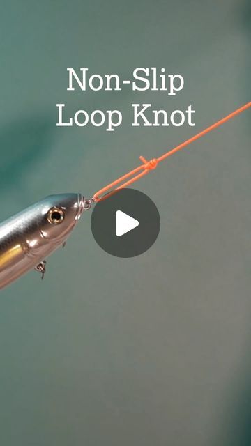 How To Tie Fishing Lures, Fishing Lure Knot, Fishing Knots Guide, How To Tie A Loop Knot, How To Tie A Fishing Knot, Fish Hook Knots, Fishing Knots How To Tie, Loop Knot Fishing, Tying Fishing Knots