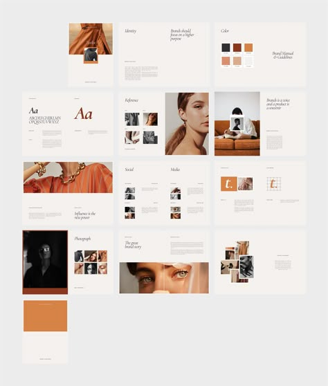 Lookbook Magazine, Brand Guidelines Design, Graphic Design Magazine, Fashion Editorial Layout, What Is Fashion Designing, Editorial Branding, Manual Design, 포트폴리오 레이아웃, Brand Manual