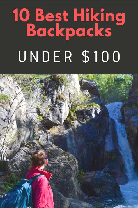 Planning a trek on a budget, and looking for the best hiking backpacks under $100? Here are 10 of the absolute best! From The North Face to Mountaintop and even Osprey, there are plenty of backpacks under $100 USD to choose from! Backpacking Checklist, Trekking Gear, Backpacking Essentials, Best Hiking Backpacks, Backcountry Camping, Hiking Essentials, Hiking Destinations, Backpacking Tips, Backpacking Gear